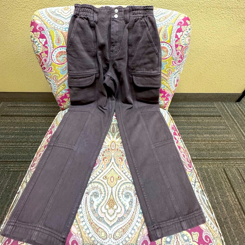 Woman’s small elastic waist cargo pants PACSUN